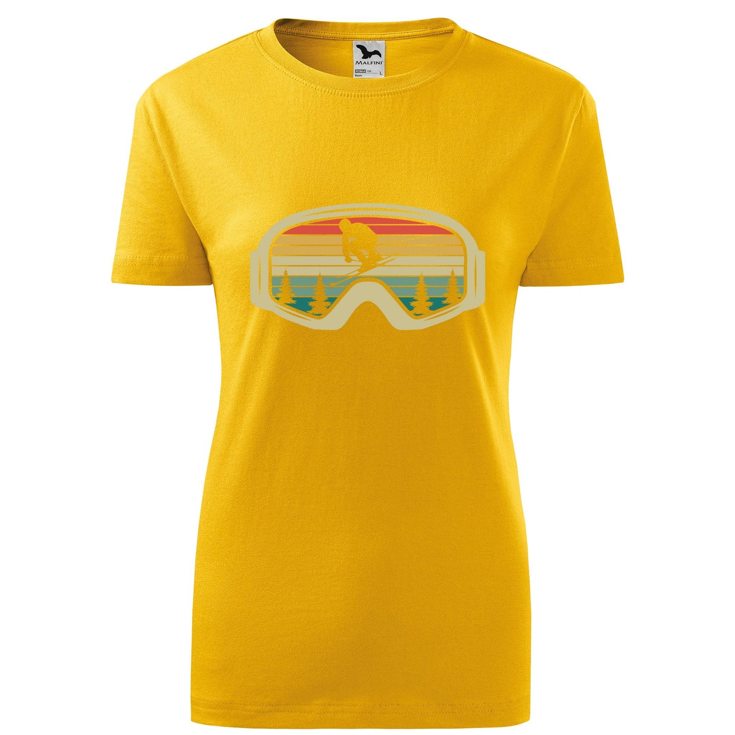 Ski goggles retro t-shirt - rvdesignprint