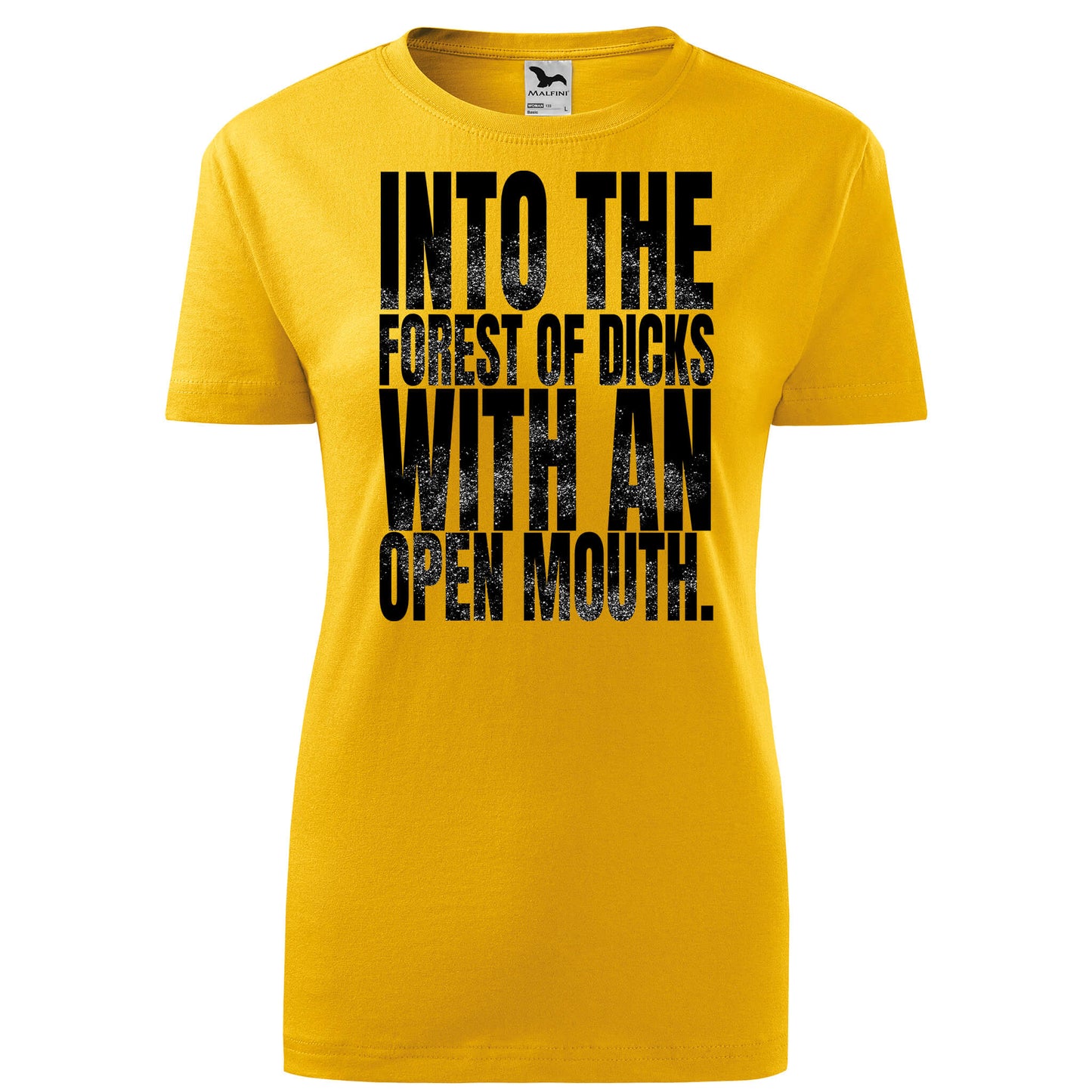 Into the forest of dicks with an open mouth t-shirt - rvdesignprint