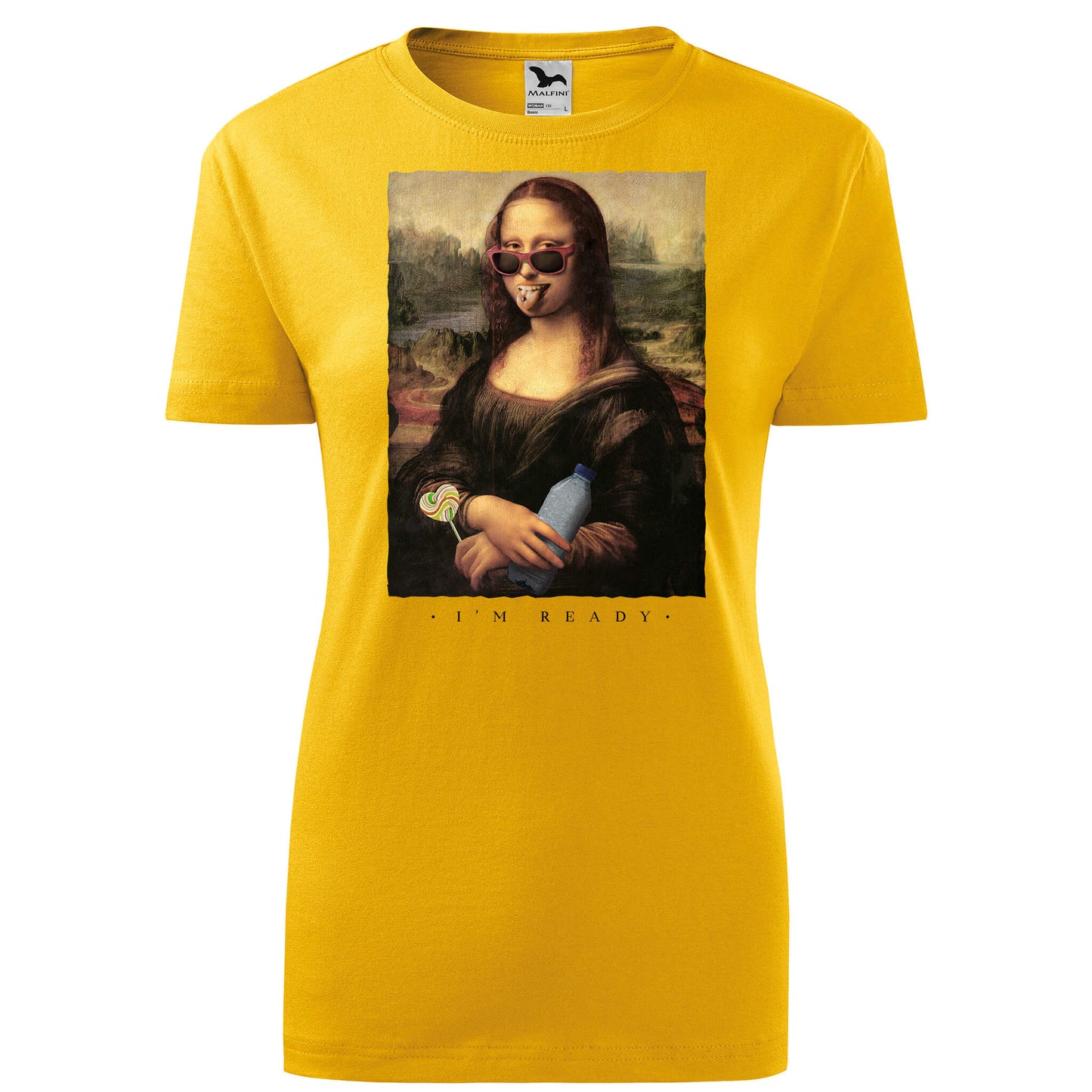 Modern mona lisa t-shirt - rvdesignprint
