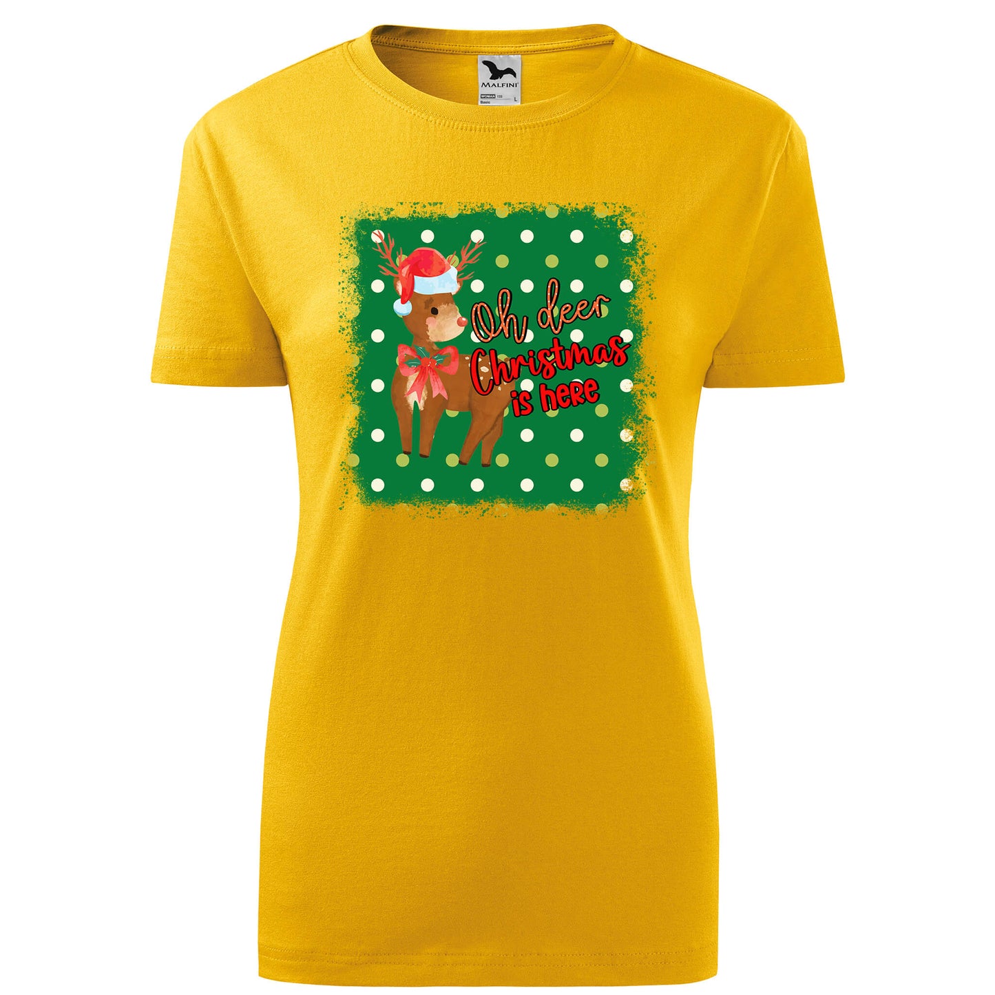 Oh deer christmas is here t-shirt - rvdesignprint