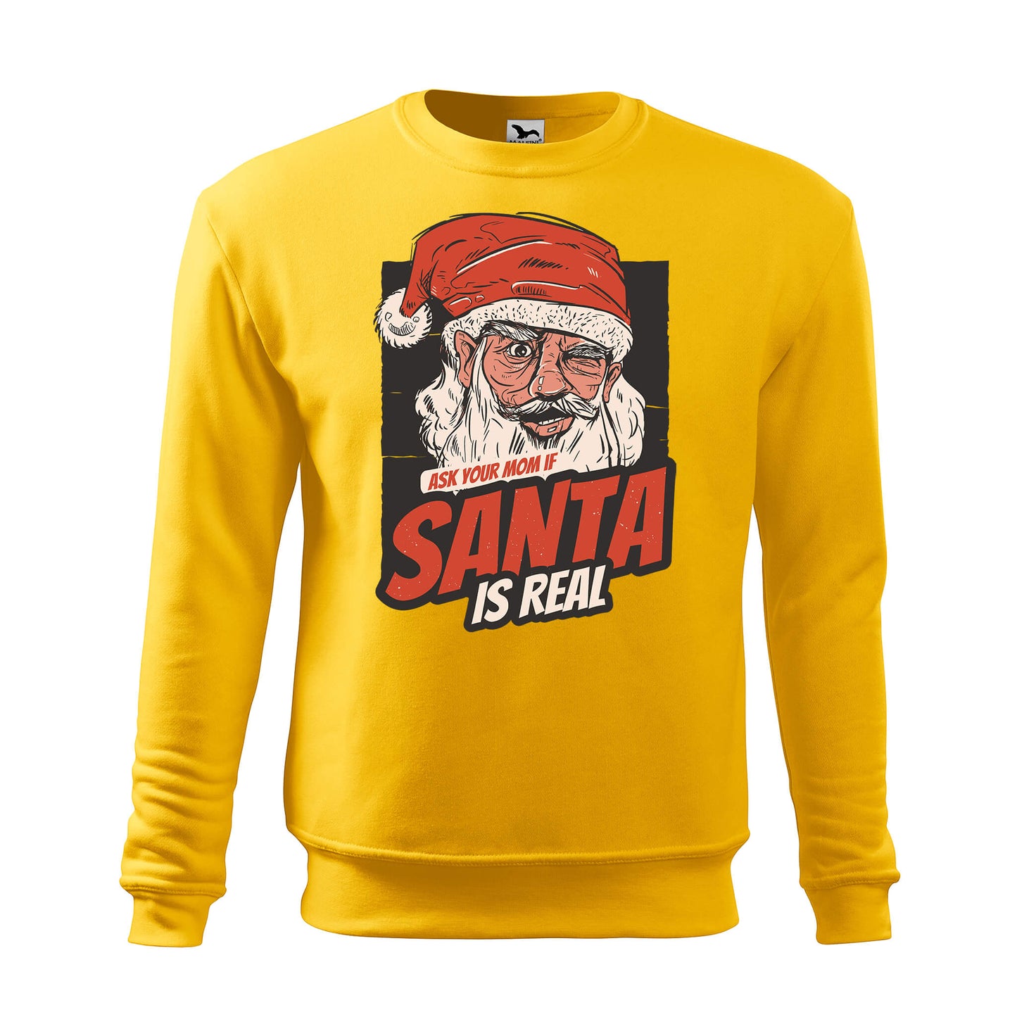 Ask your mom if santa is real sweatshirt - rvdesignprint