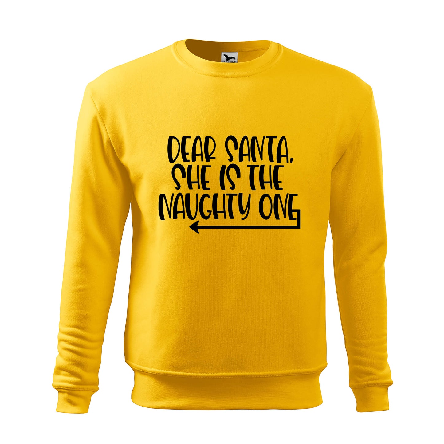 Dear santa she naughty sweatshirt - rvdesignprint