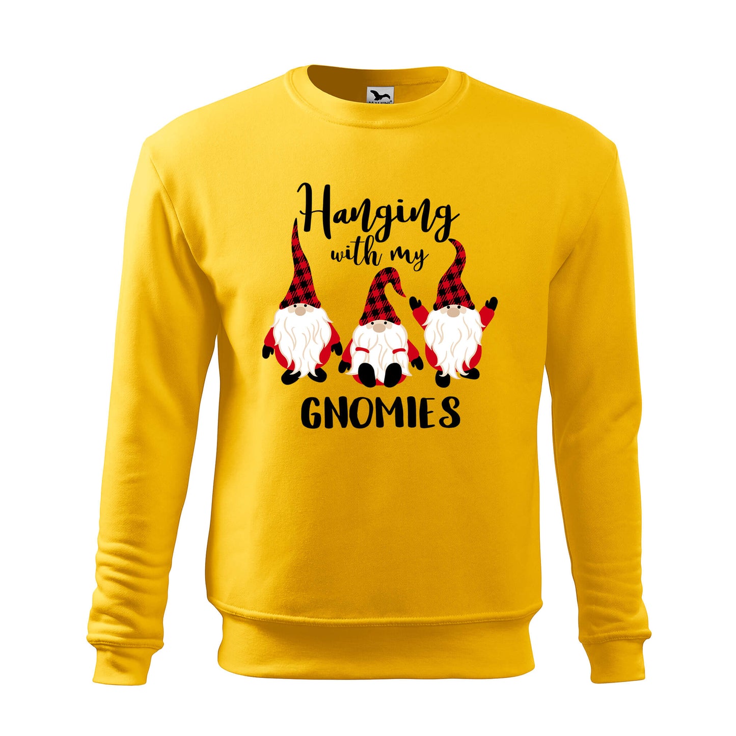 Hanging with my gnomies sweatshirt - rvdesignprint