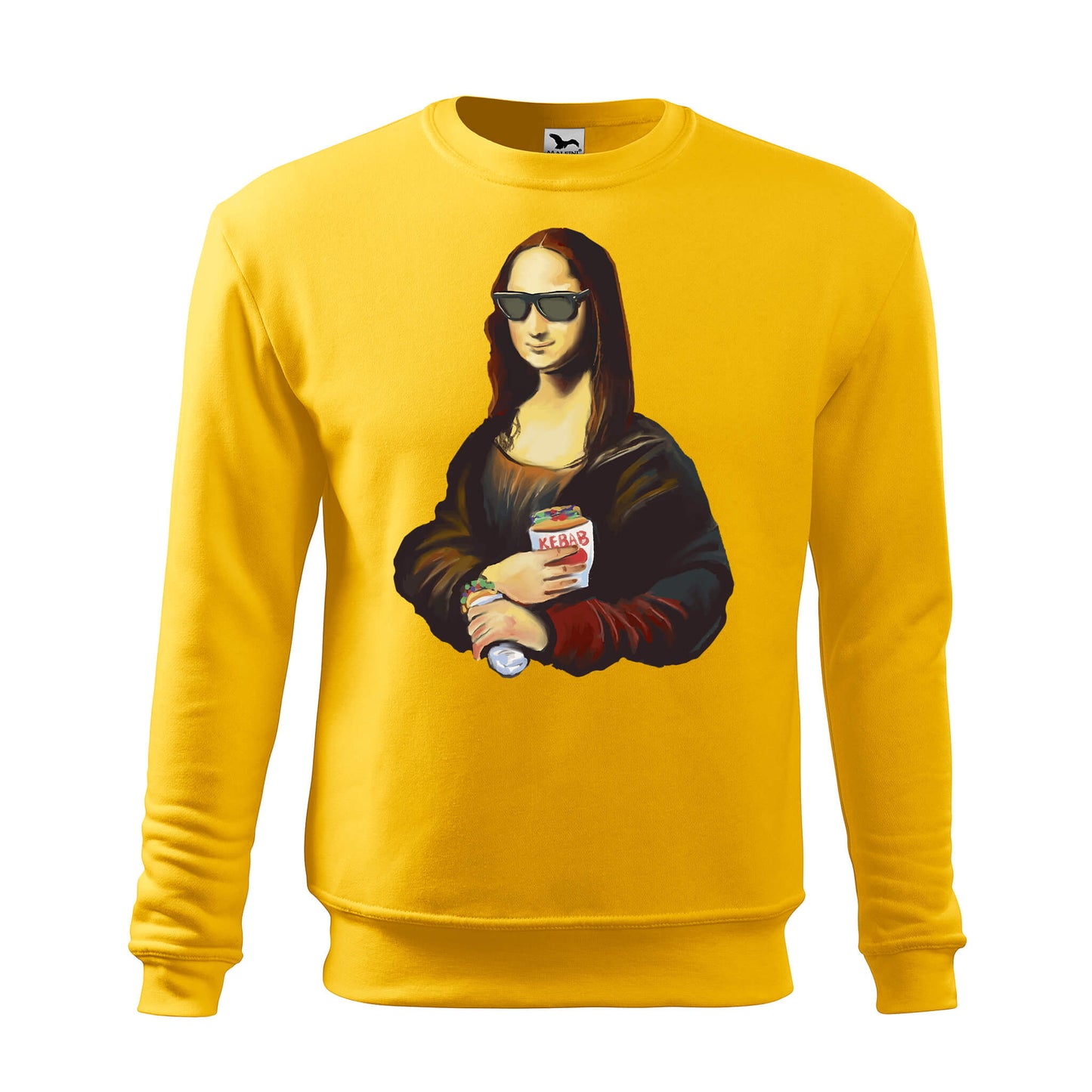 Mona lisa kebab sweatshirt - rvdesignprint