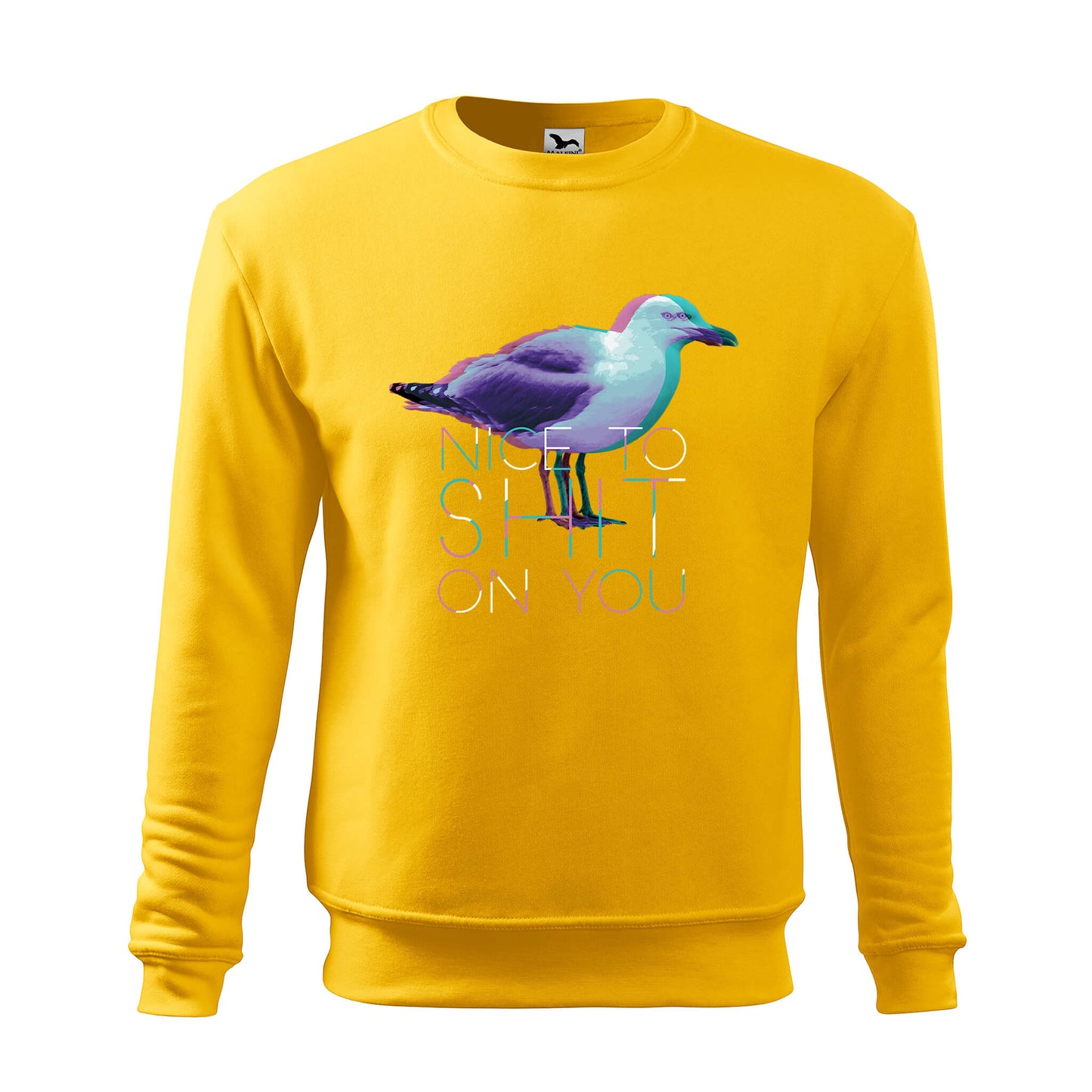 Nice to shit on you sweatshirt - rvdesignprint