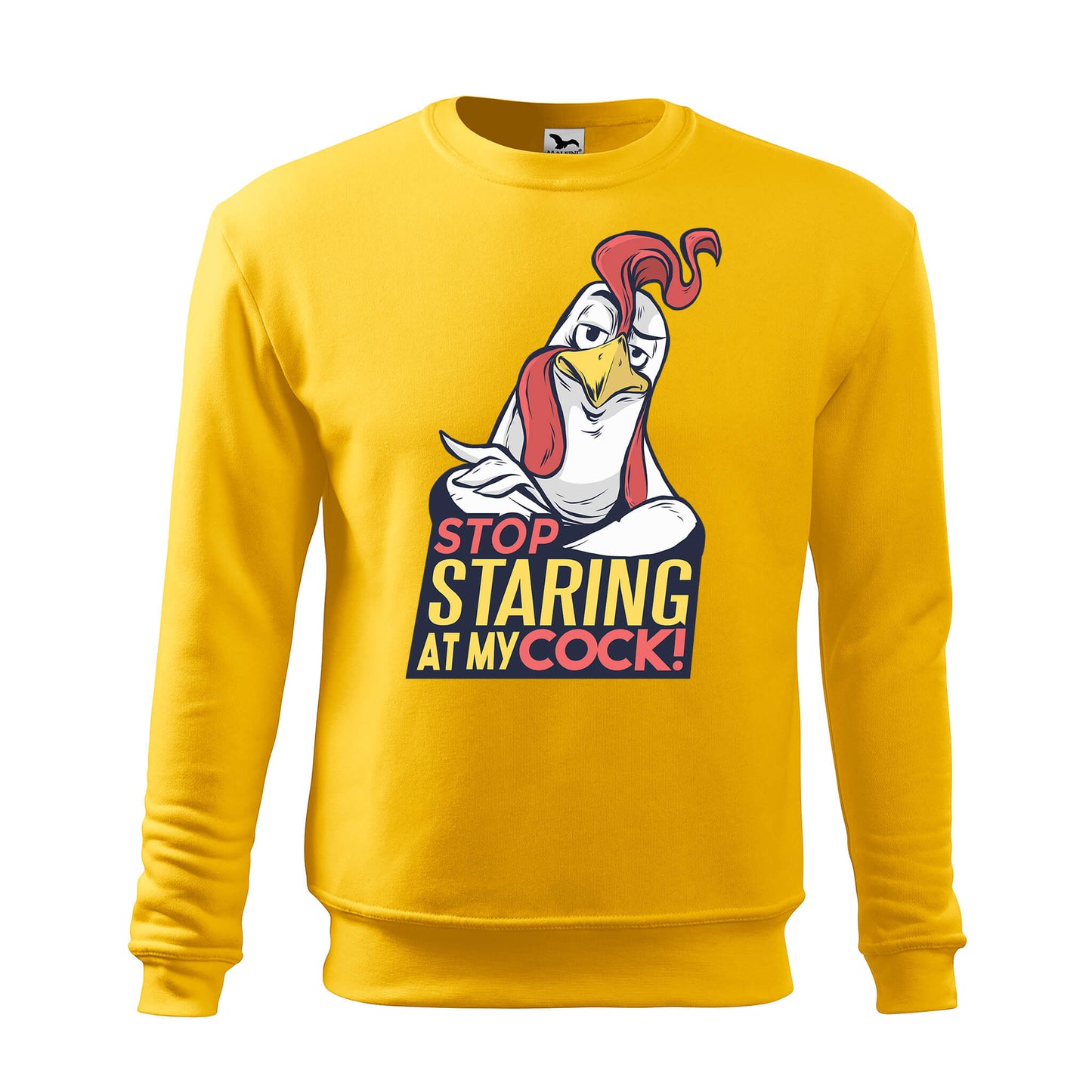 Stop staring at my cock sweatshirt - rvdesignprint