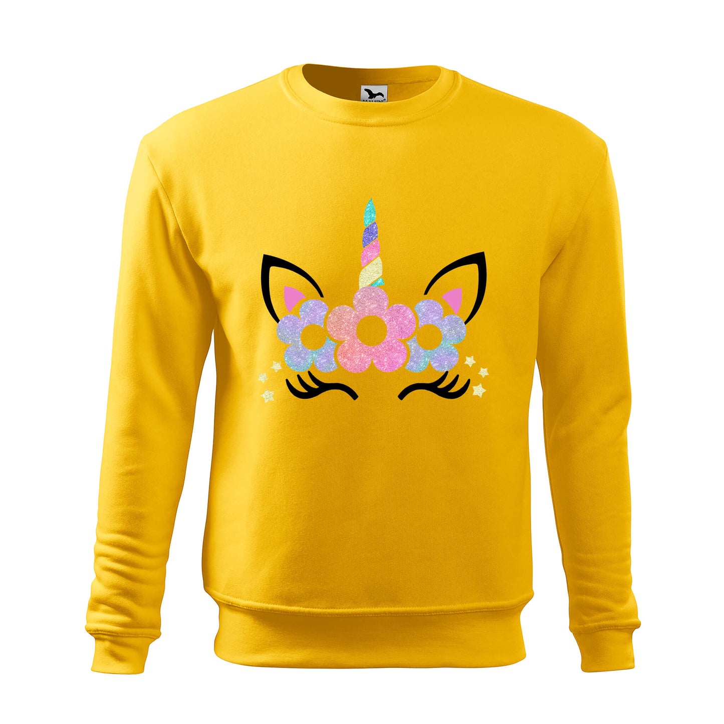 Unicorn face sweatshirt - rvdesignprint