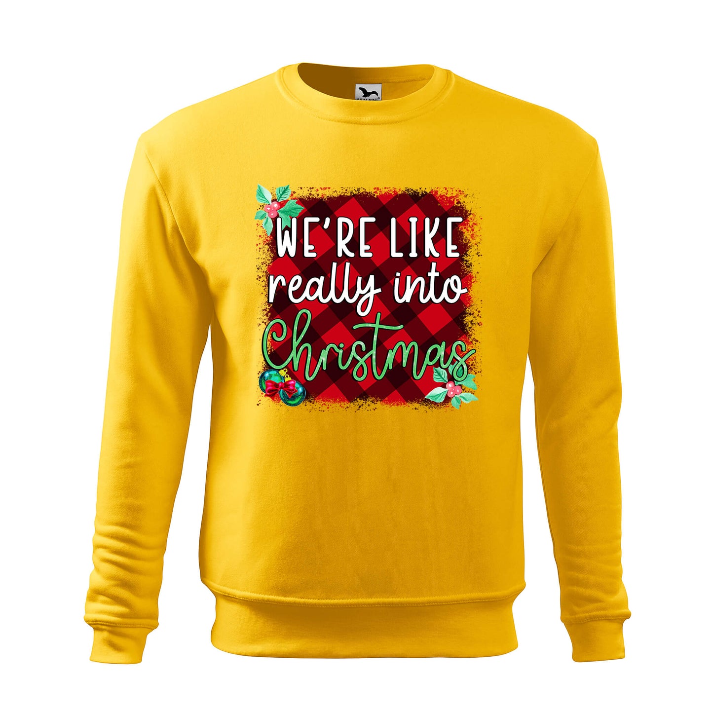 Were like really into christmas sweatshirt - rvdesignprint
