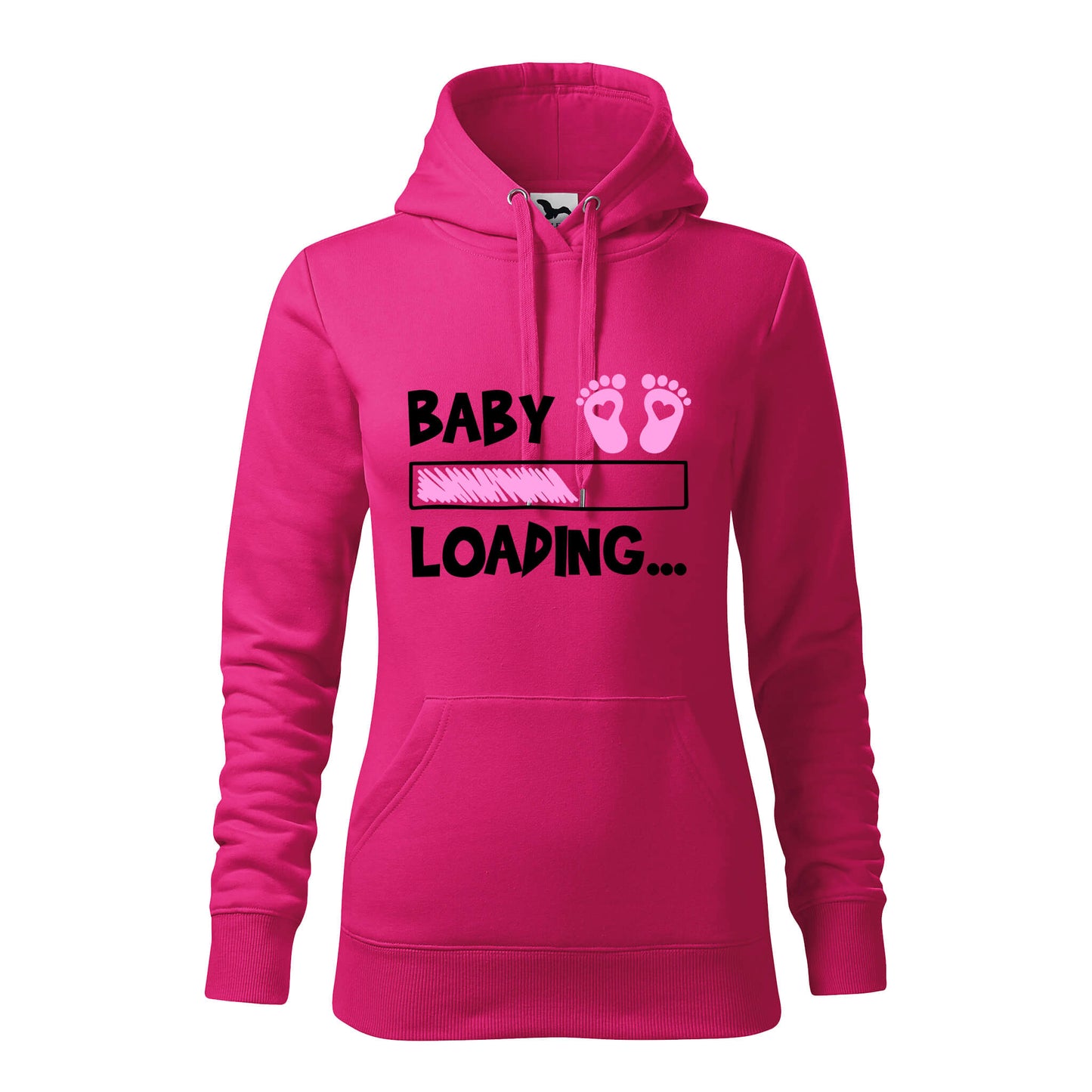 Babyboy loading baby girl hoodie - rvdesignprint