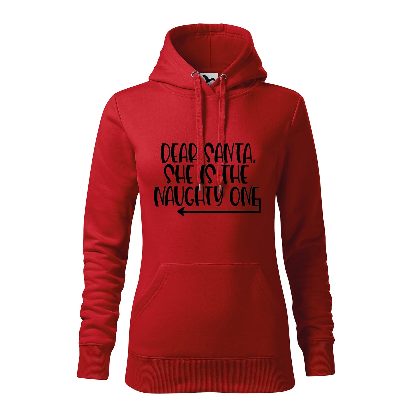 Dear santa she naughty hoodie - rvdesignprint