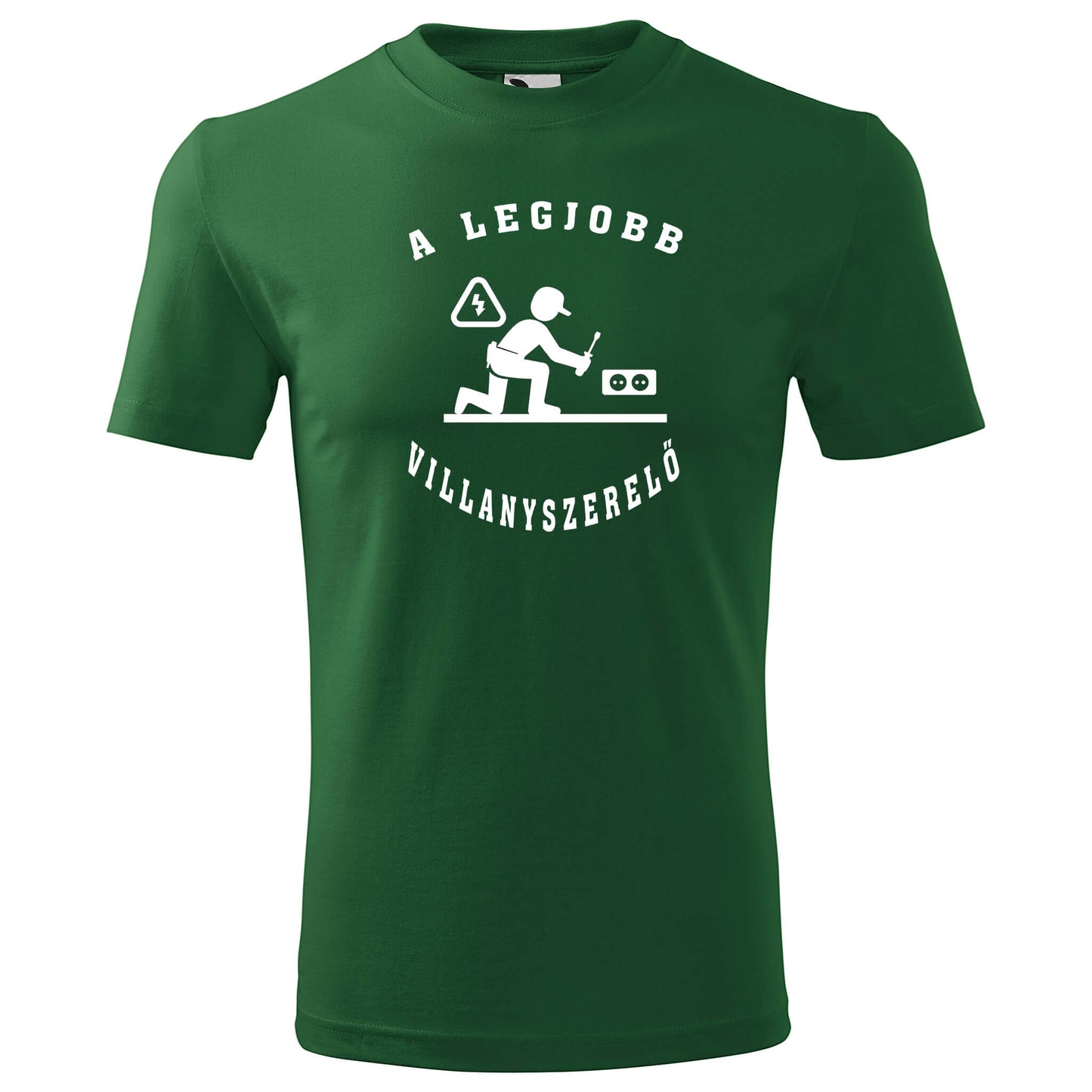 T-shirt - A legjobb villanyszerelő - rvdesignprint