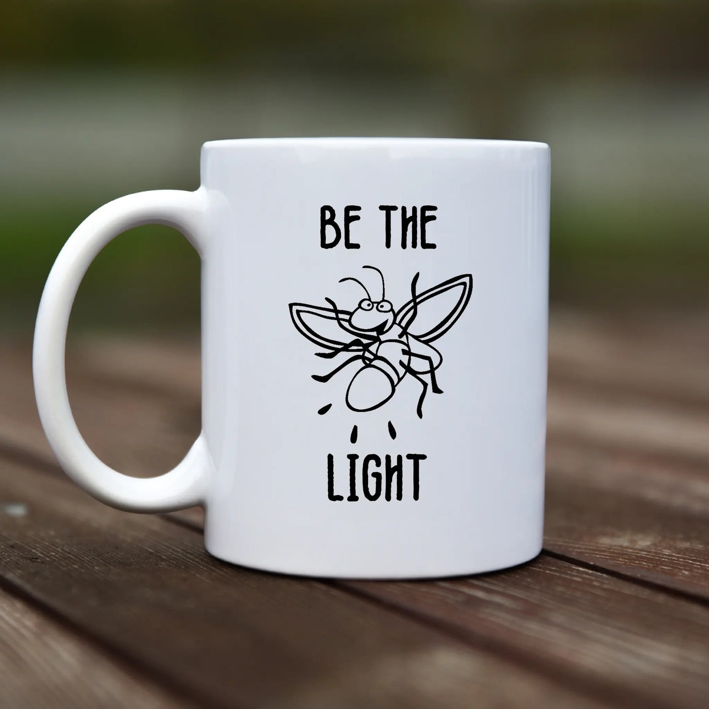 Mug - Be(e) the light - rvdesignprint
