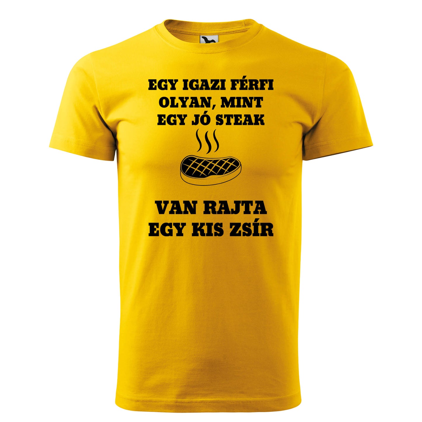T-shirt - Egy igazi férfi olyan, mint egy jó steak