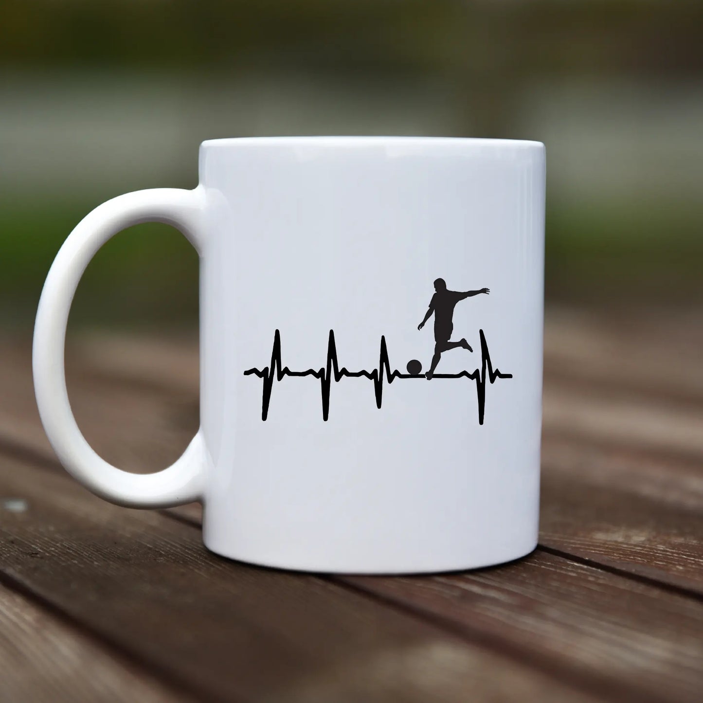 Mug - EKG - Football - rvdesignprint