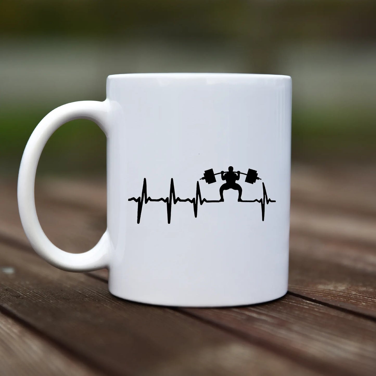 Mug - EKG - Fitness - rvdesignprint