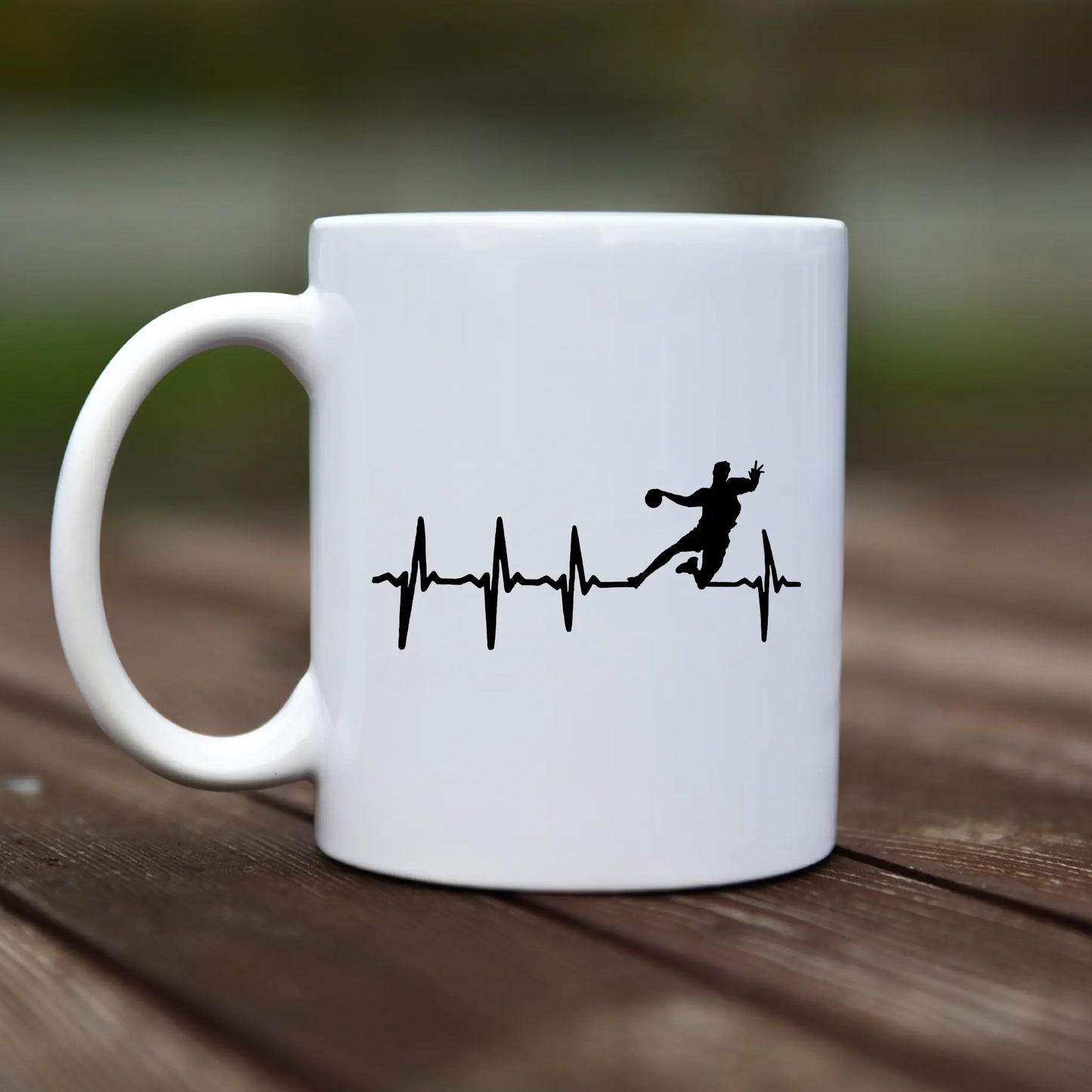 Mug - EKG - Handball - rvdesignprint