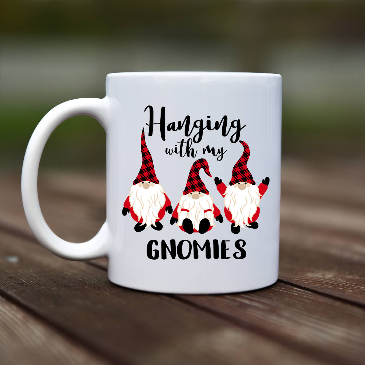 Mug - Hangin with my gnomies - rvdesignprint