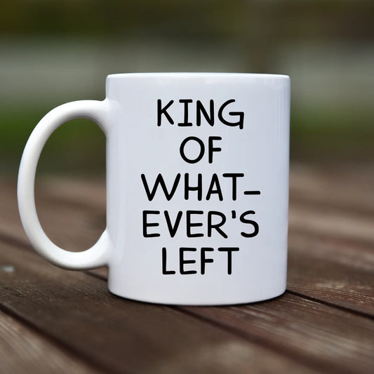 Mug - For couples - King of whatever's left - rvdesignprint