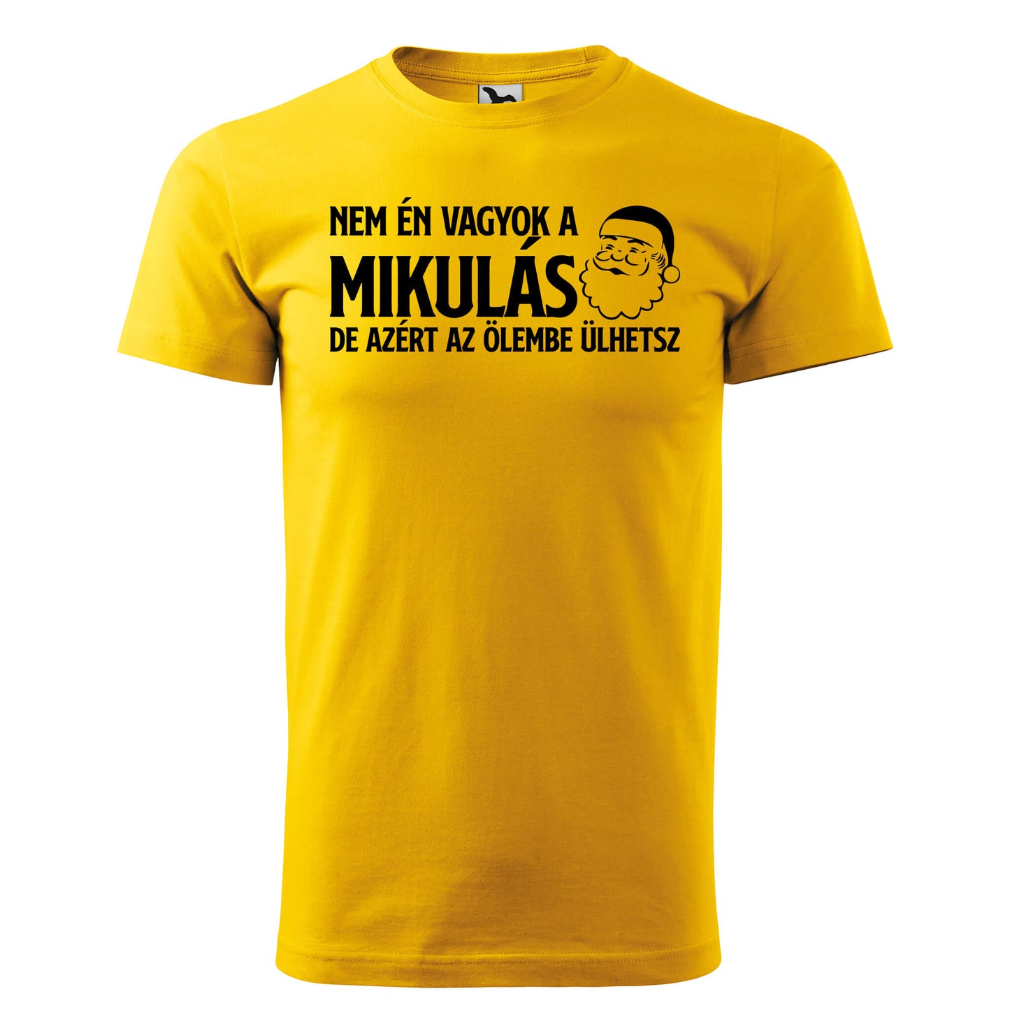 T-shirt - Nem én vagyok a mikulás, de azért az ölembe ülhetsz - rvdesignprint