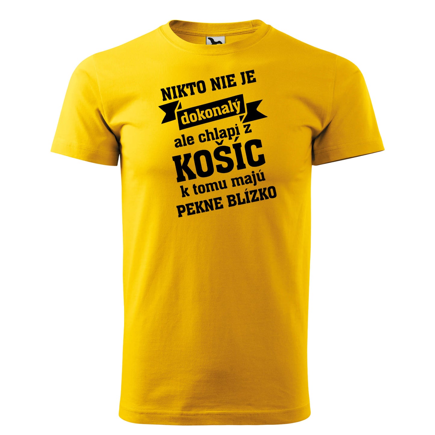 T-shirt - Nikto nie je dokonalý, ale chlapi z KOŠÍC - Customizable - rvdesignprint