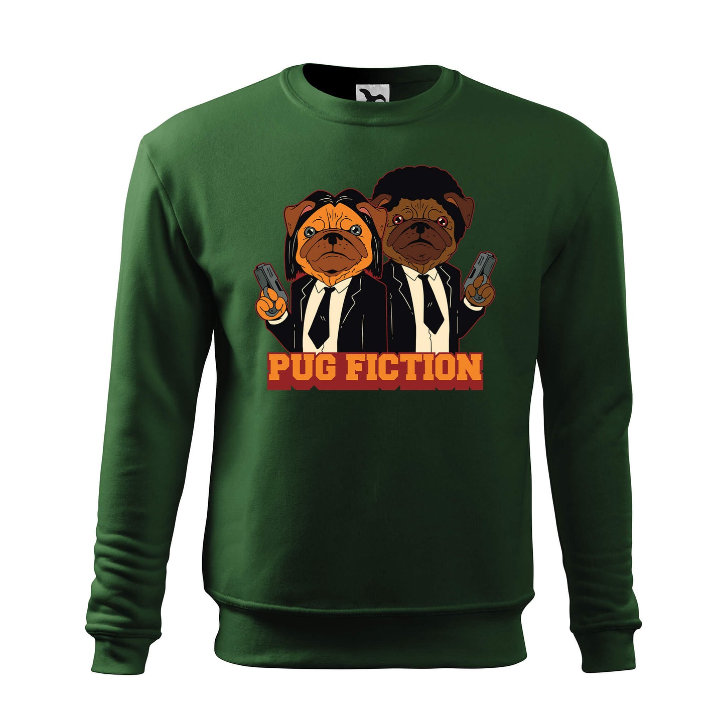 Pug Fiction sweatshirt - mens