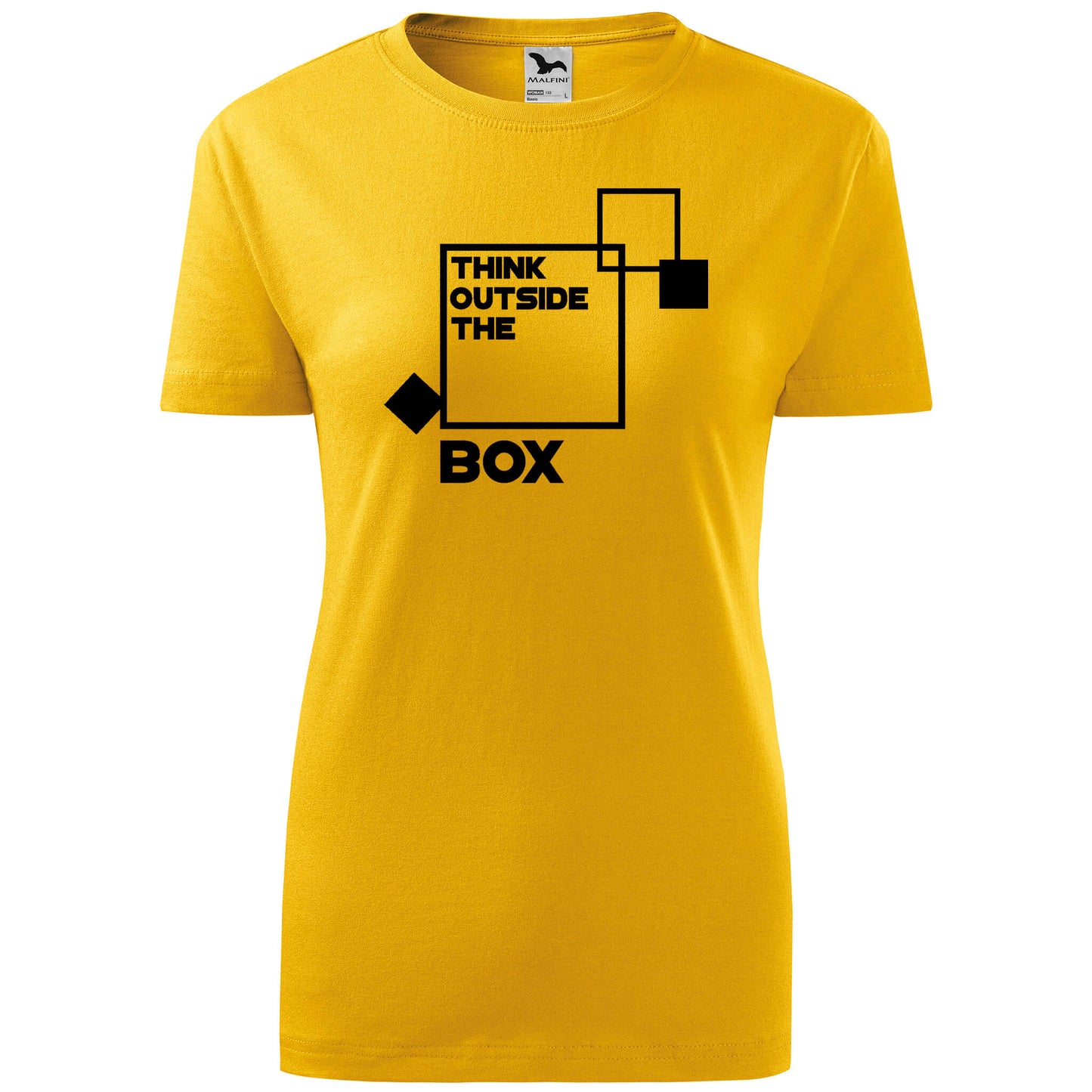 T-shirt - Think outside the box - rvdesignprint
