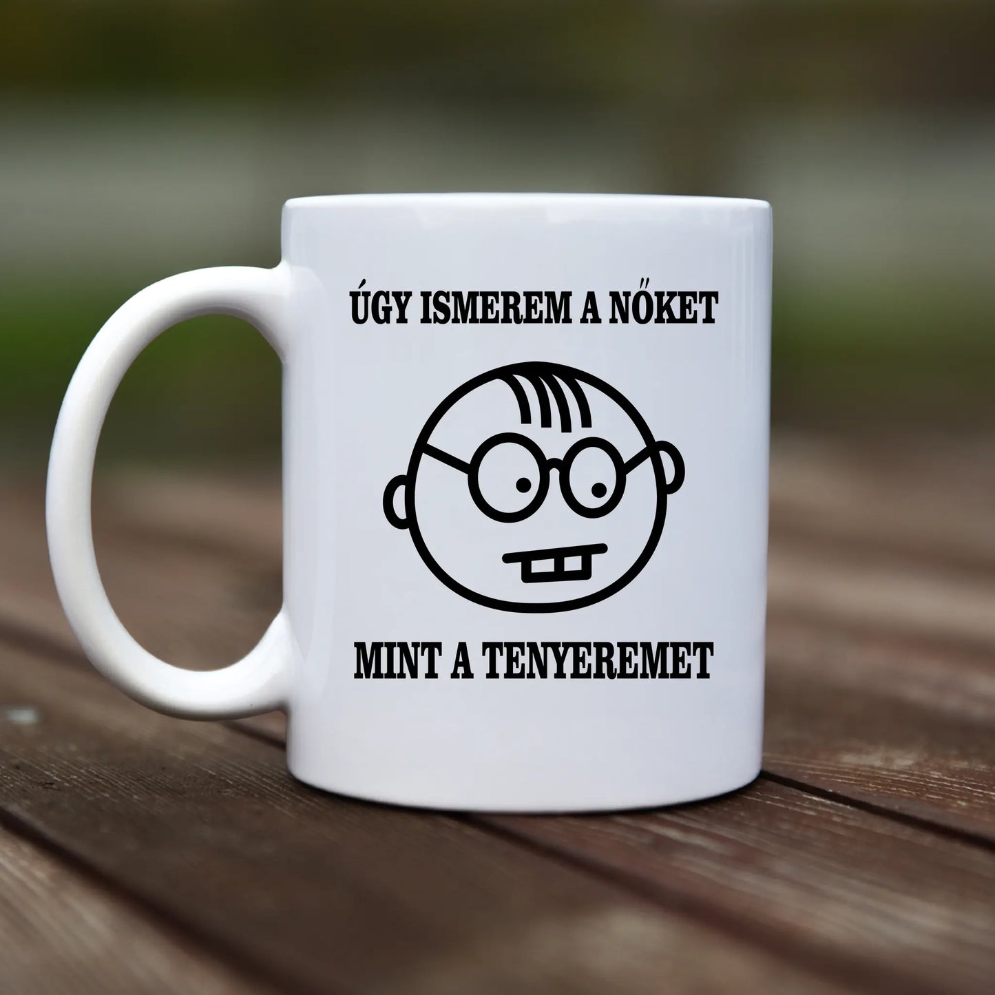 Hrnček - Úgy ismerem a nőket mint a tenyeremet - rvdesignprint