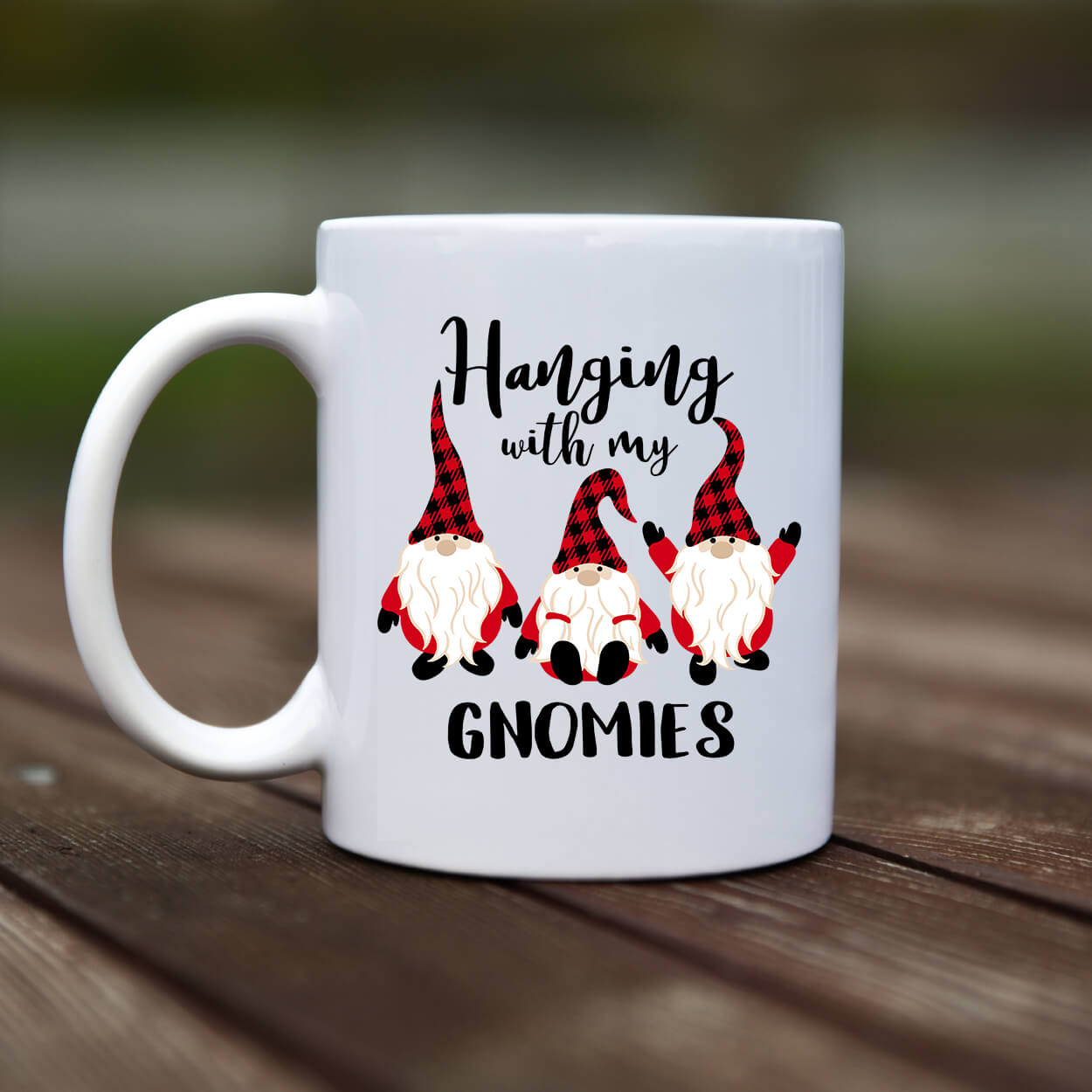 Mug - Hanging with my gnomies - rvdesignprint