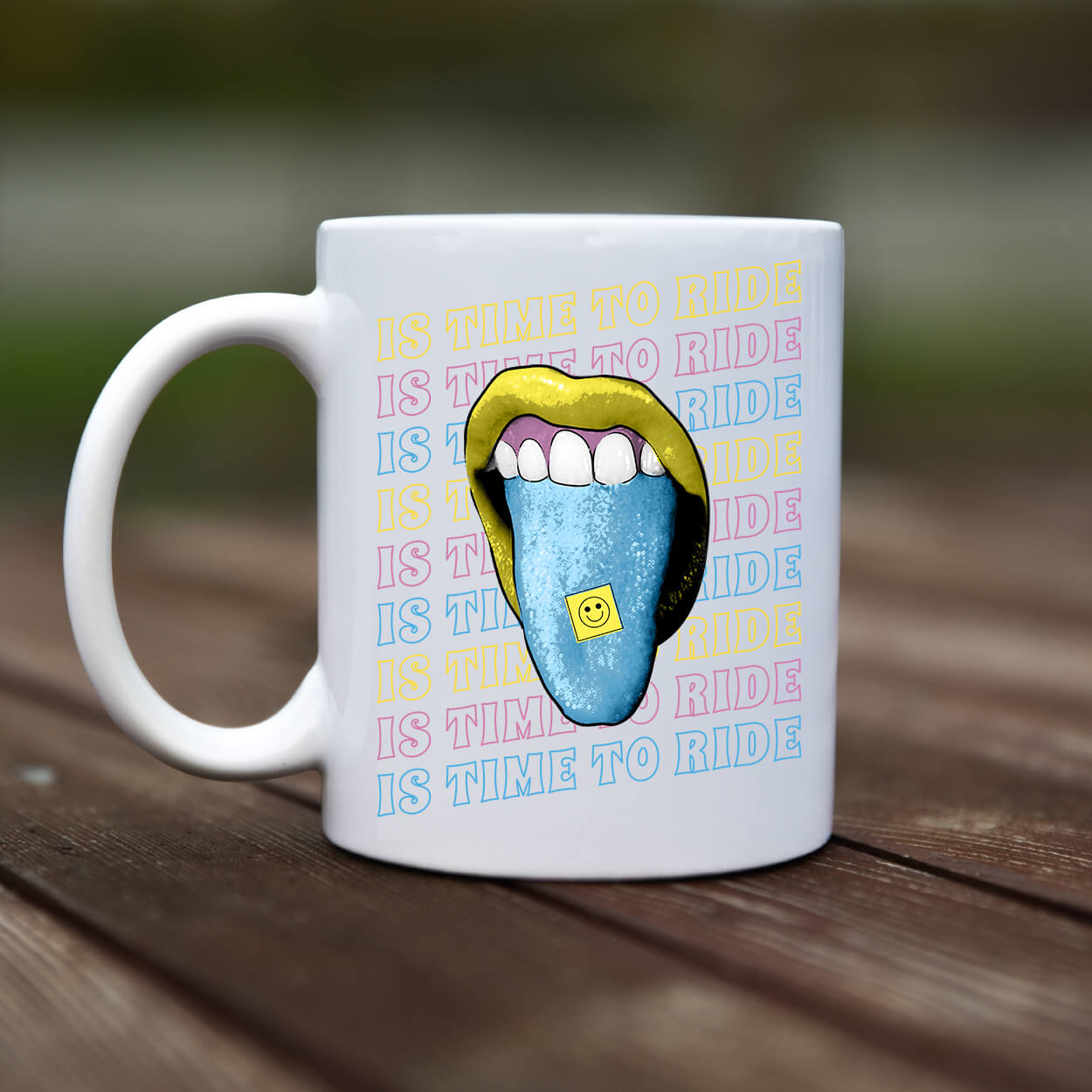 Mug - Its time to ride lsd - rvdesignprint