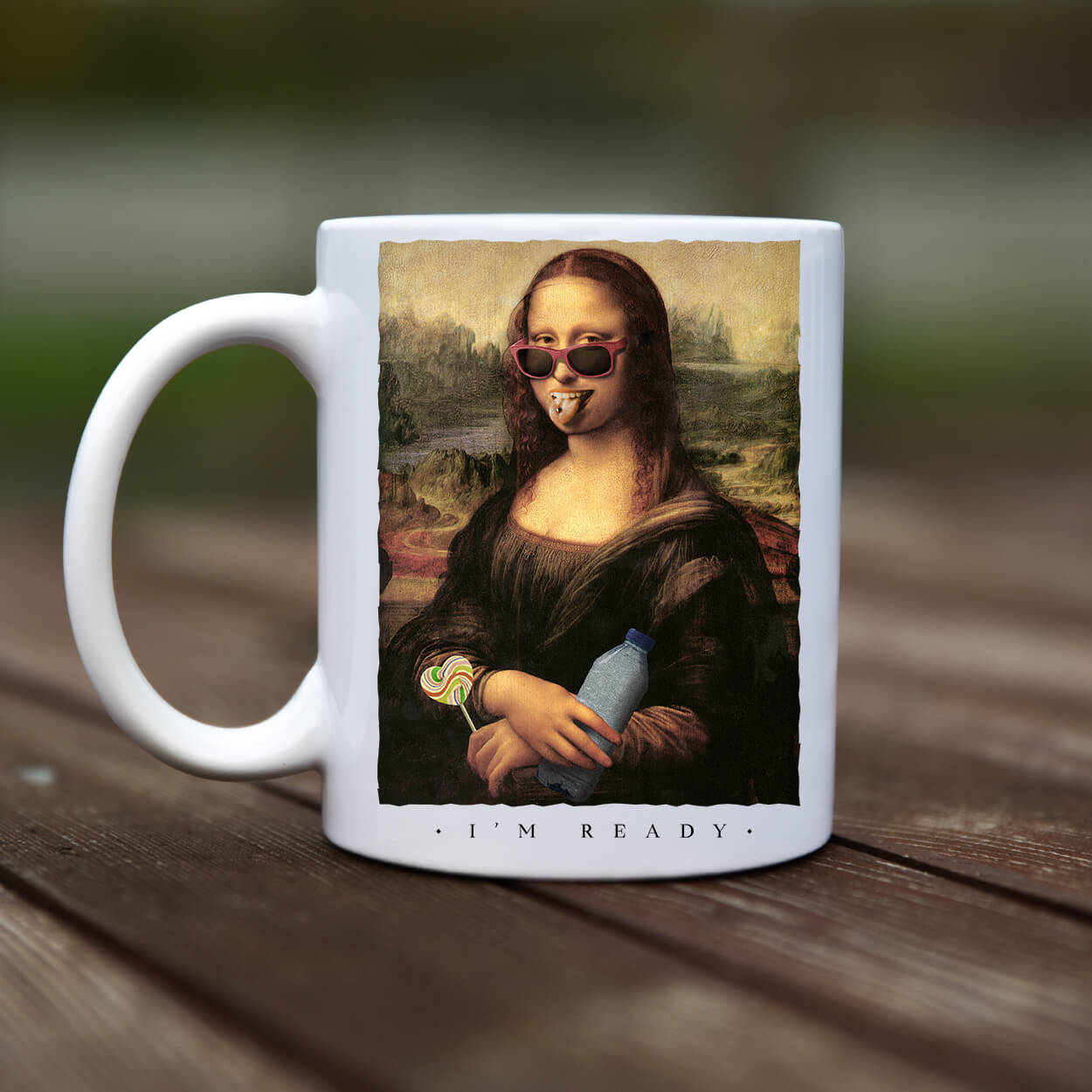 Mug - Modern mona lisa - rvdesignprint