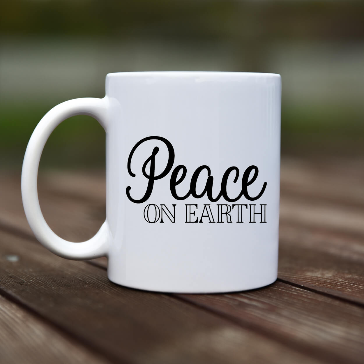 Mug - Peace on earth - rvdesignprint