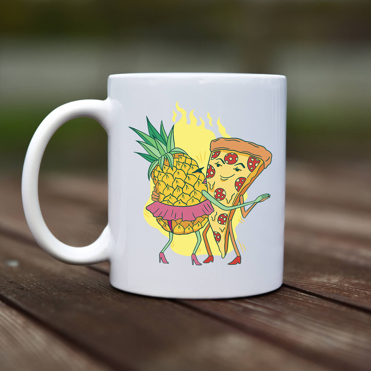 Mug - Pizza hawaii - rvdesignprint