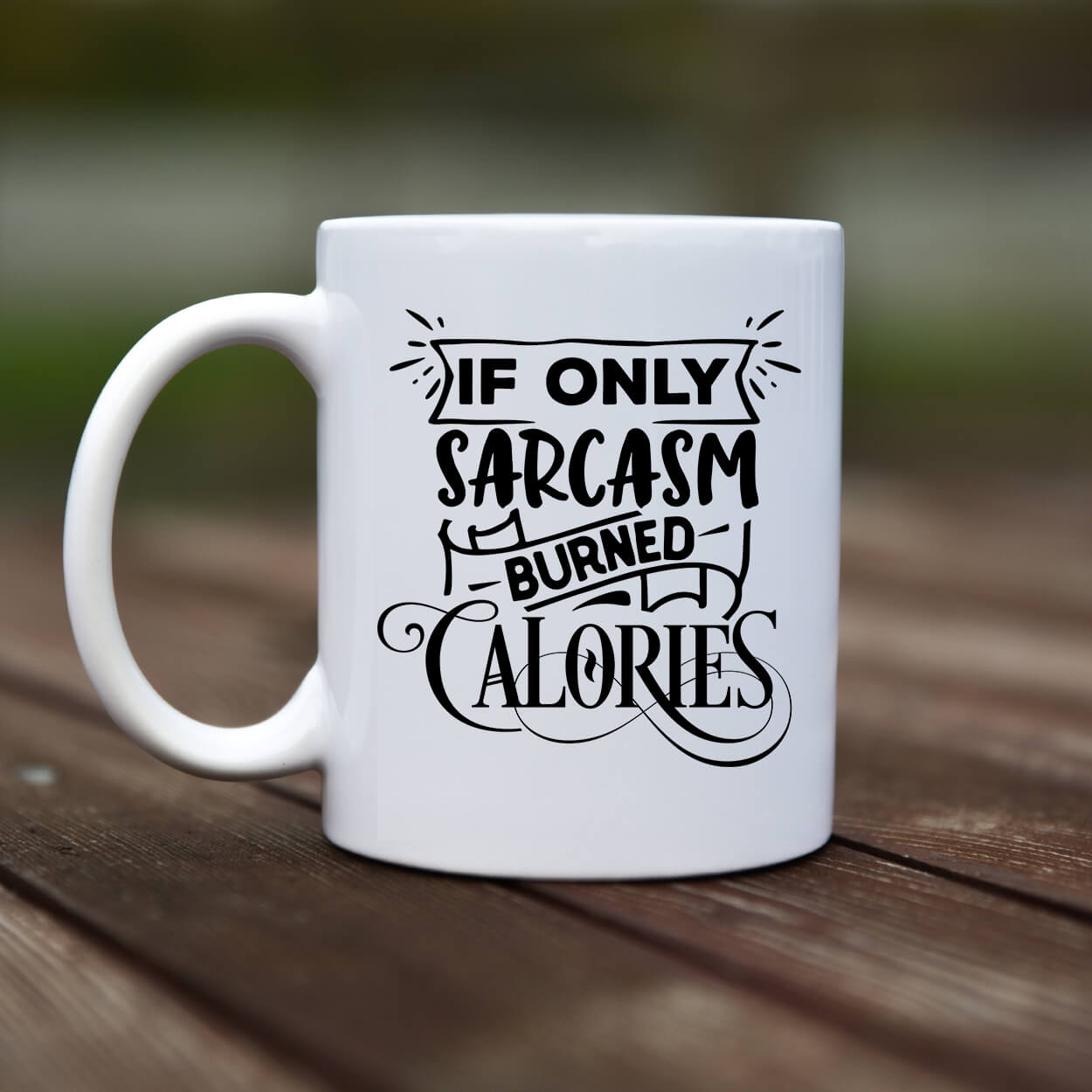Mug - Sarcasm calories - rvdesignprint