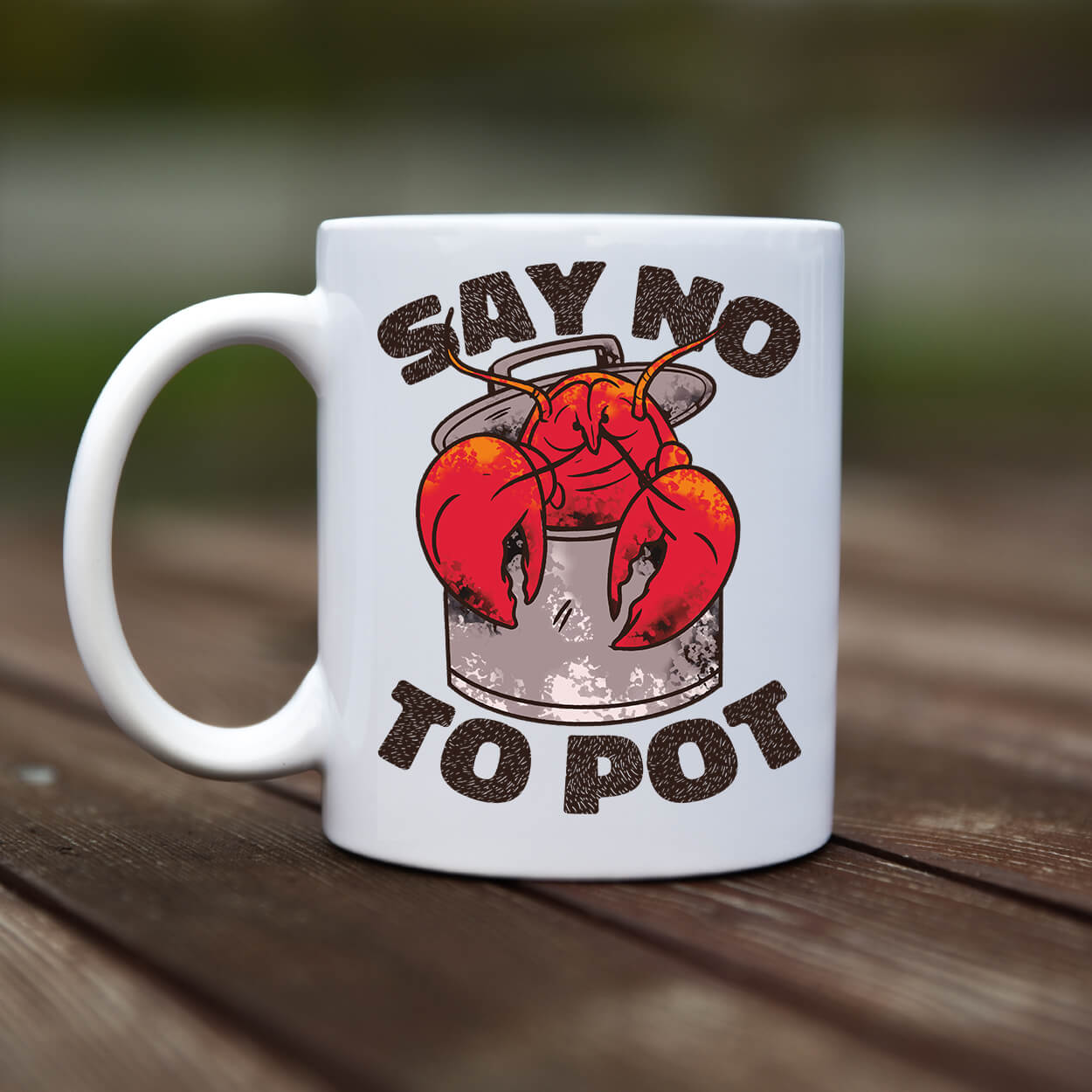 Mug - Say no to pot - rvdesignprint