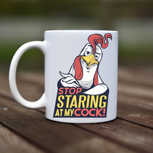 Mug - Stop staring at my cock - rvdesignprint