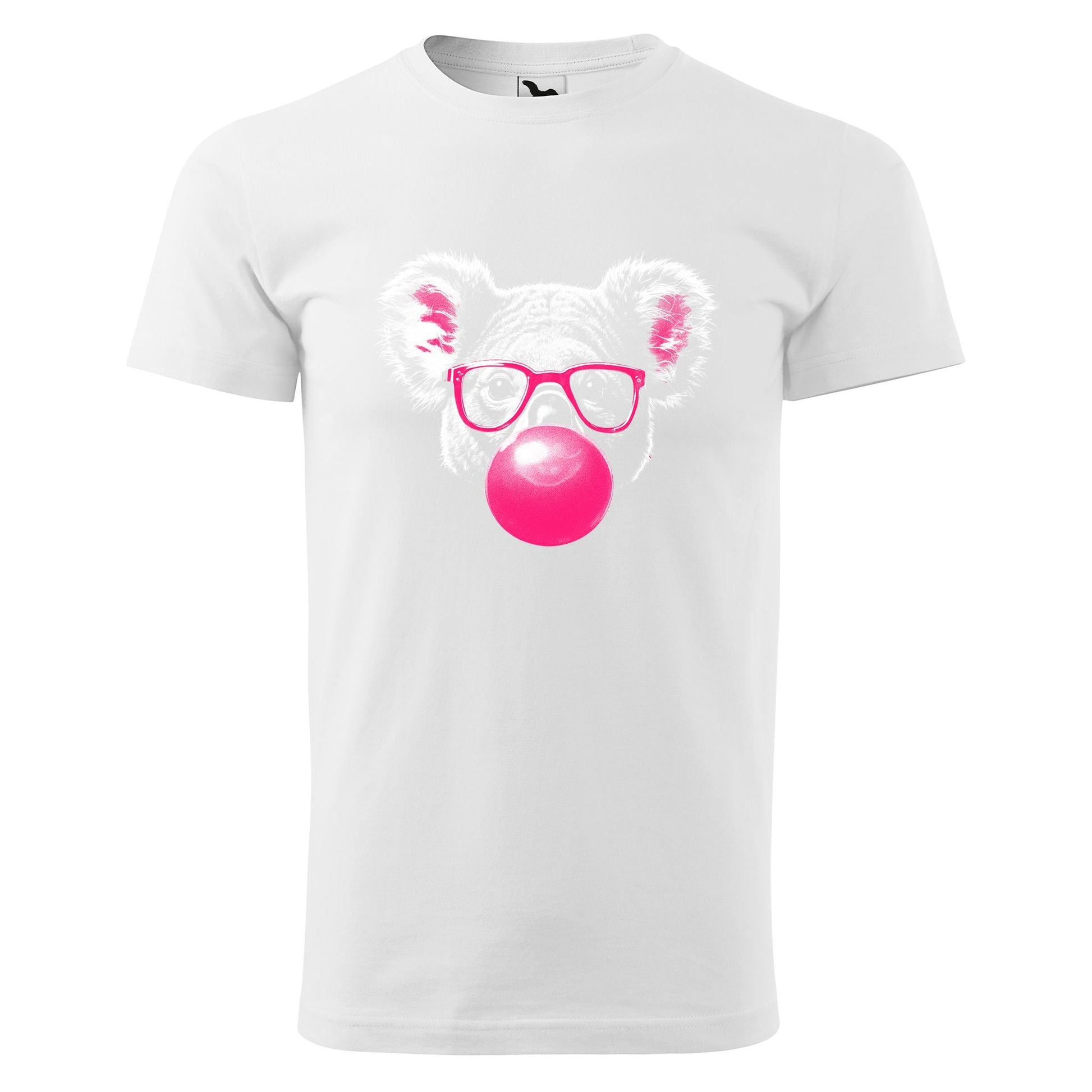 Koala with bubblegum t-shirt - rvdesignprint