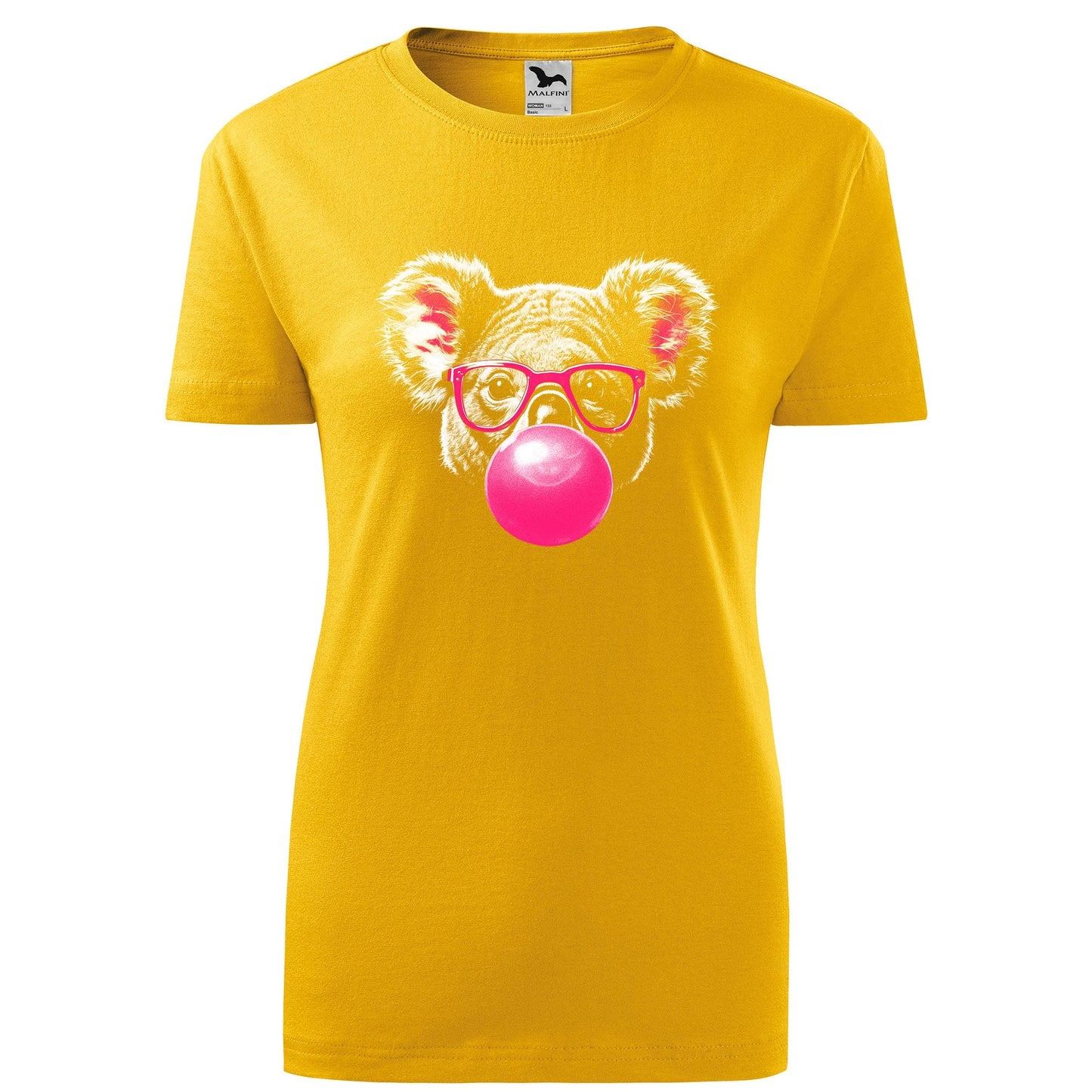 Koala with bubblegum t-shirt - rvdesignprint