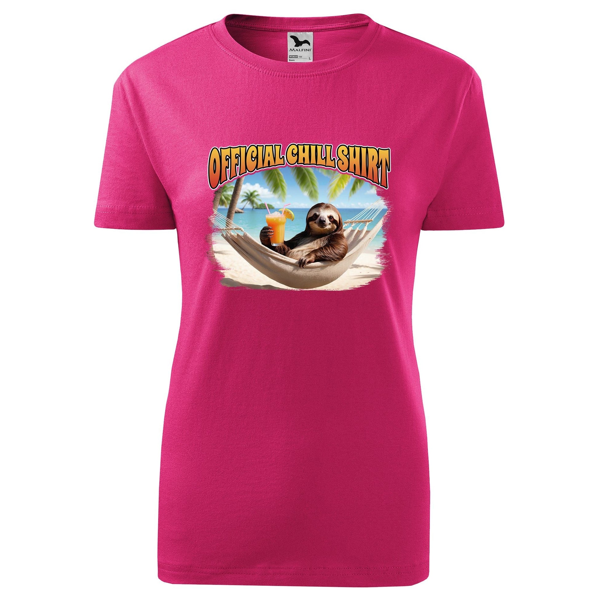 Official chill sloth t-shirt - rvdesignprint