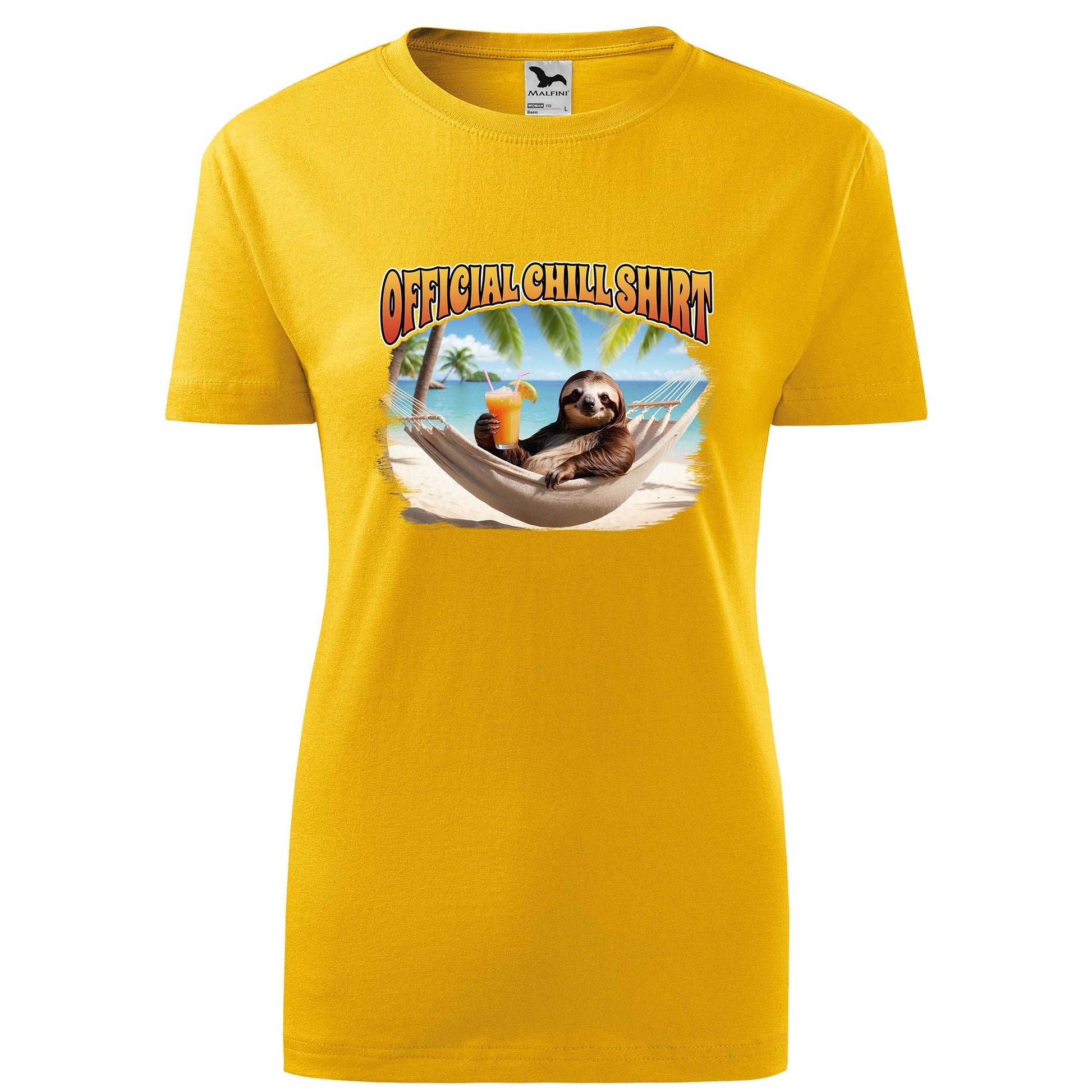 Official chill sloth t-shirt - rvdesignprint