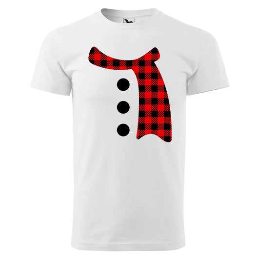 Buffalo snowman scarf t-shirt - rvdesignprint