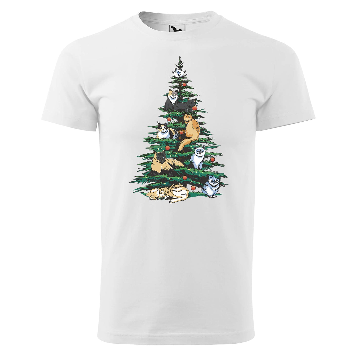 Cats on tree t-shirt - rvdesignprint