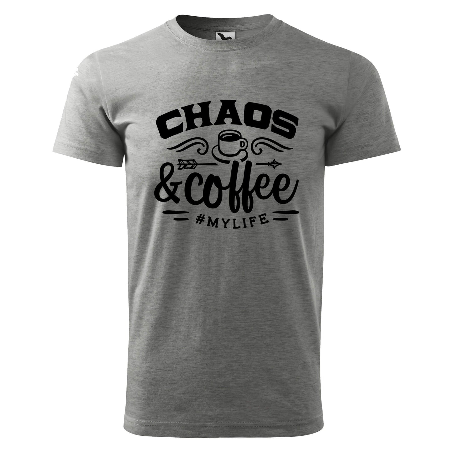 Chaos and coffee t-shirt - rvdesignprint