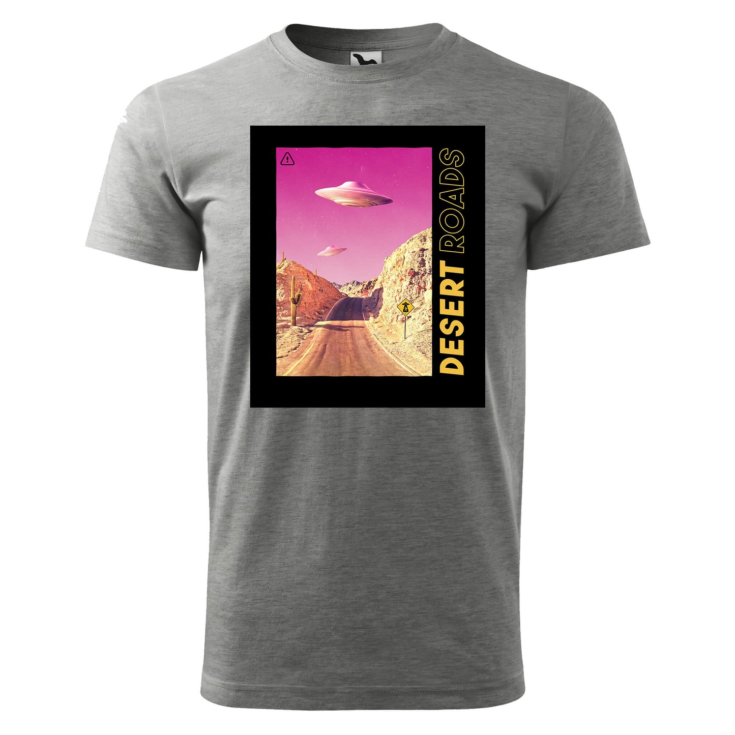 Desert roads ufo t-shirt - rvdesignprint