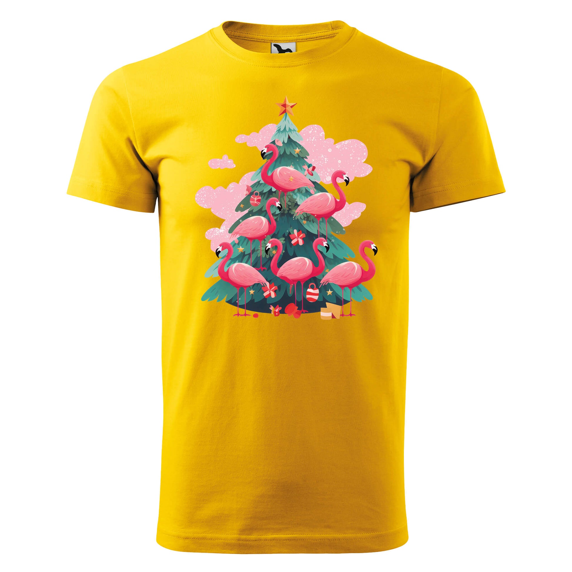 Flamingo christmas tree t-shirt - rvdesignprint