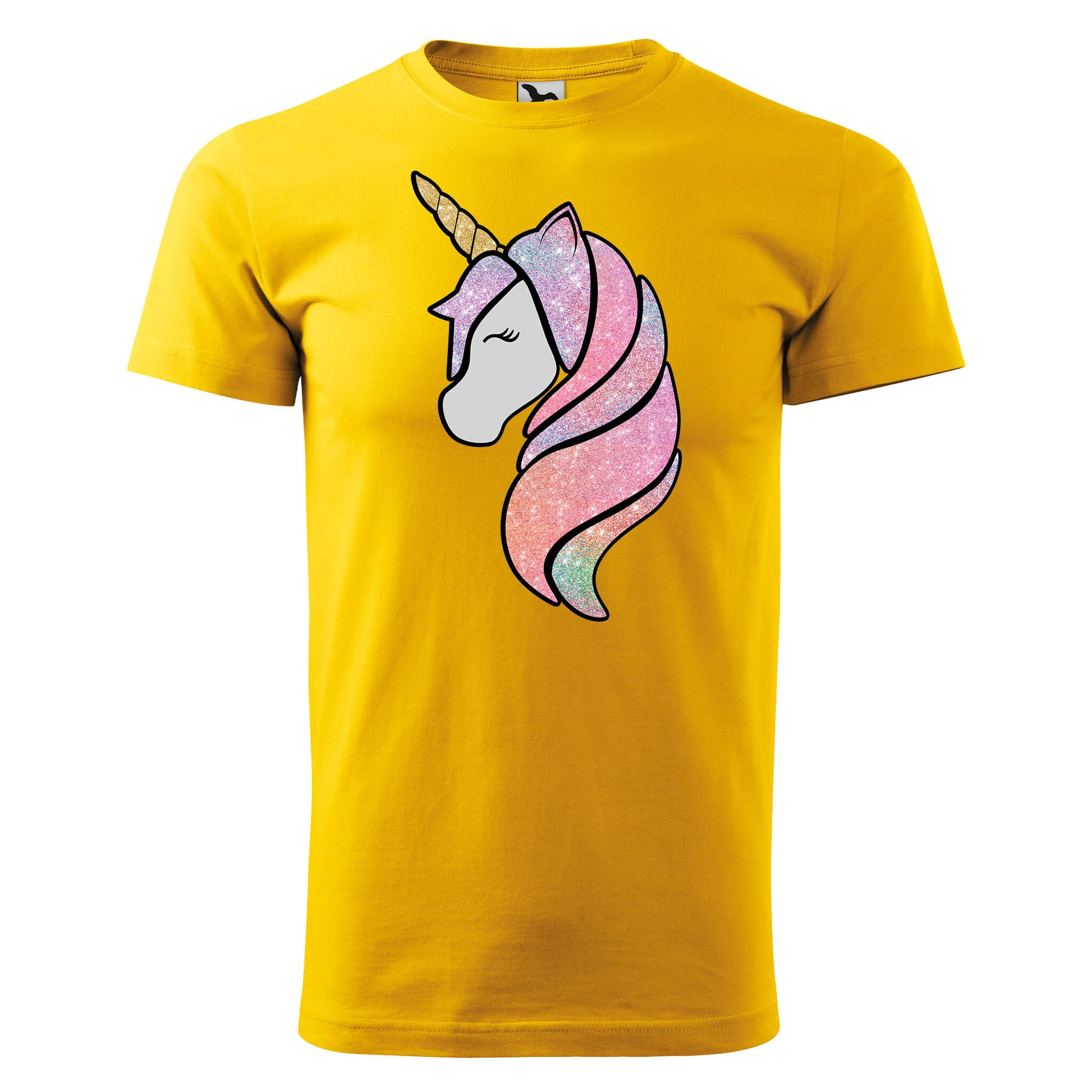 Glitter unicorn head t-shirt - rvdesignprint