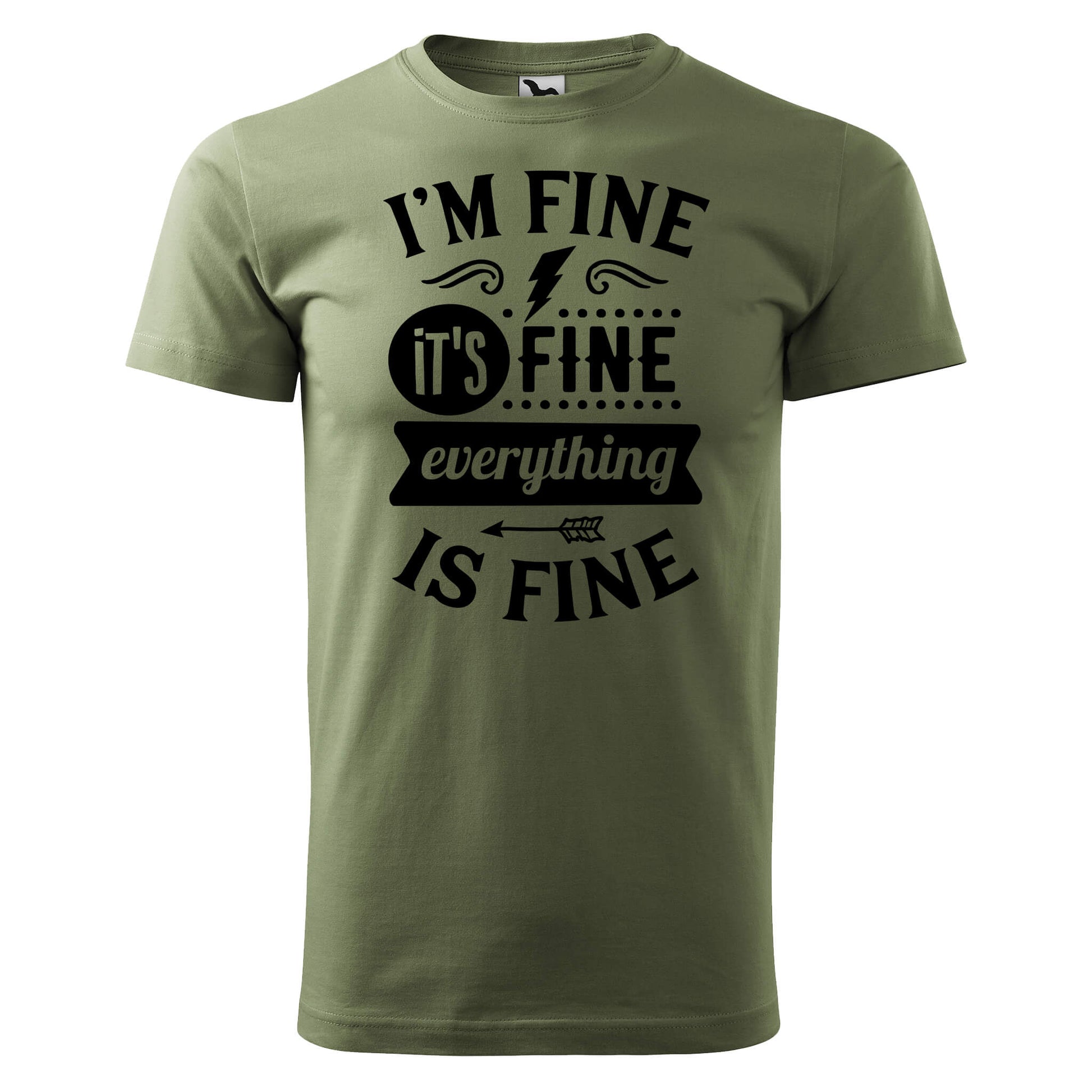 Im fine its fine t-shirt - rvdesignprint