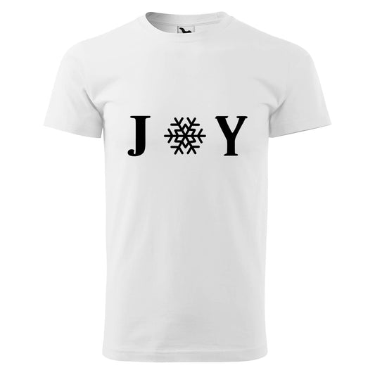 Joy snowflake t-shirt - rvdesignprint