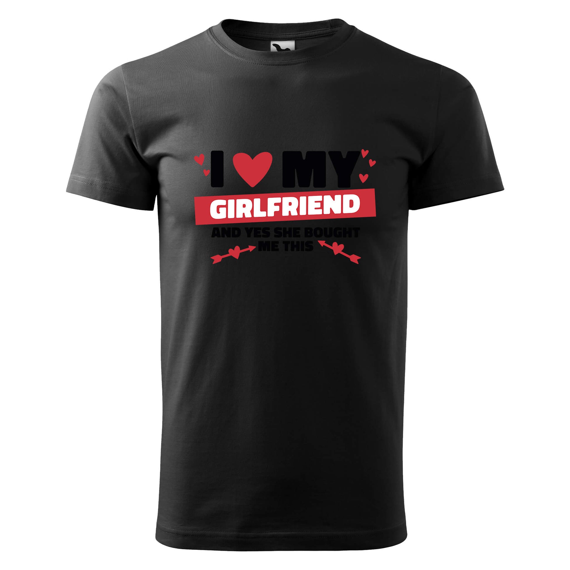 Love my girlfriend t-shirt - rvdesignprint