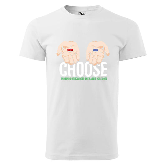 Matrix choose pills t-shirt - rvdesignprint