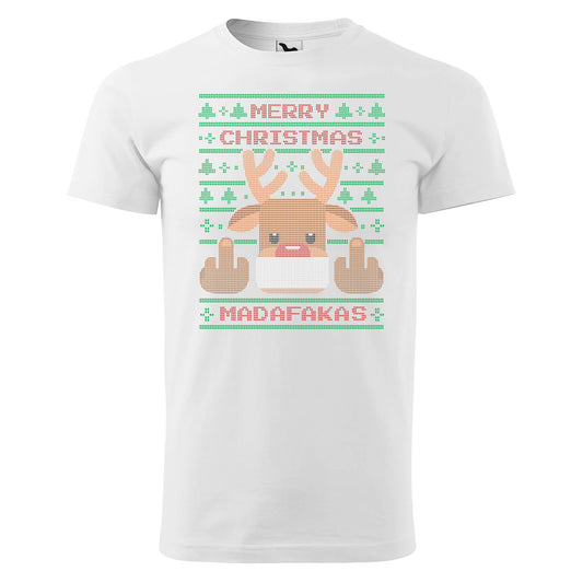 Merry xmas madafakas ugly t-shirt - rvdesignprint